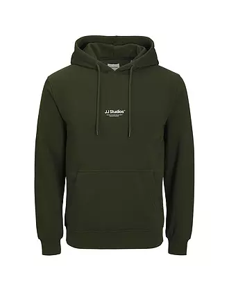JACK & JONES | Sweat à capuche - Hoodie JJESOHO | olive